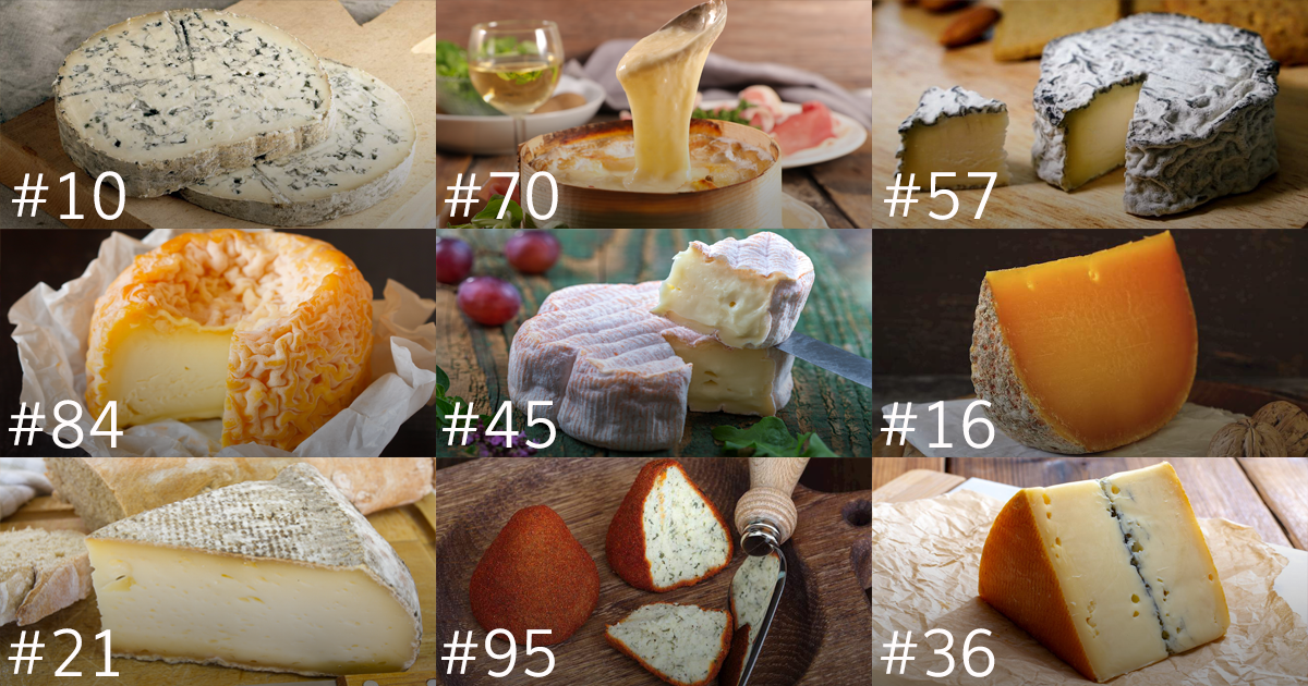 100 Most Popular French Cheeses - TasteAtlas