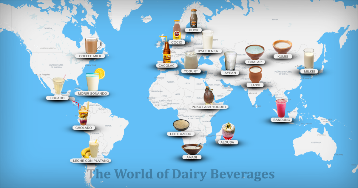 Dairy Beverages of the World 54 Dairy Beverage Types TasteAtlas