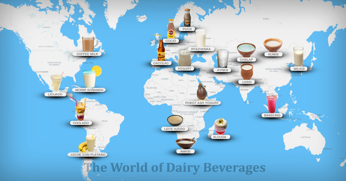 Dairy Beverages of the World 45 Dairy Beverage Types TasteAtlas