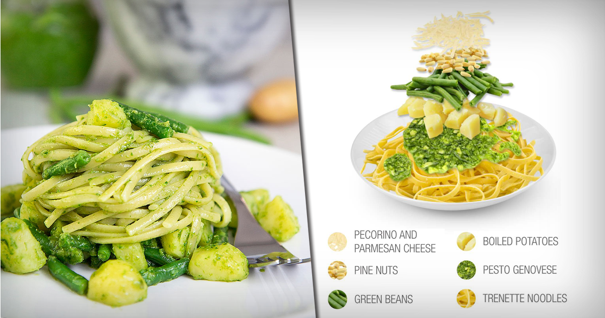 al Pesto Traditional Pasta From Liguria, Italy TasteAtlas