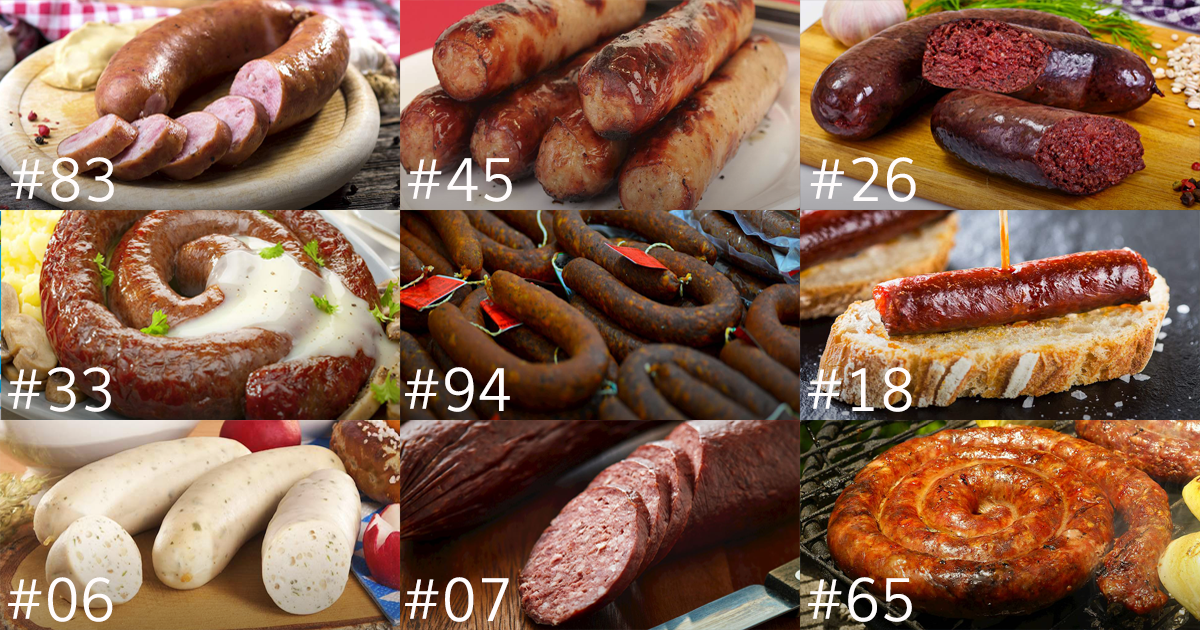 100 Most Popular Sausages in the World TasteAtlas