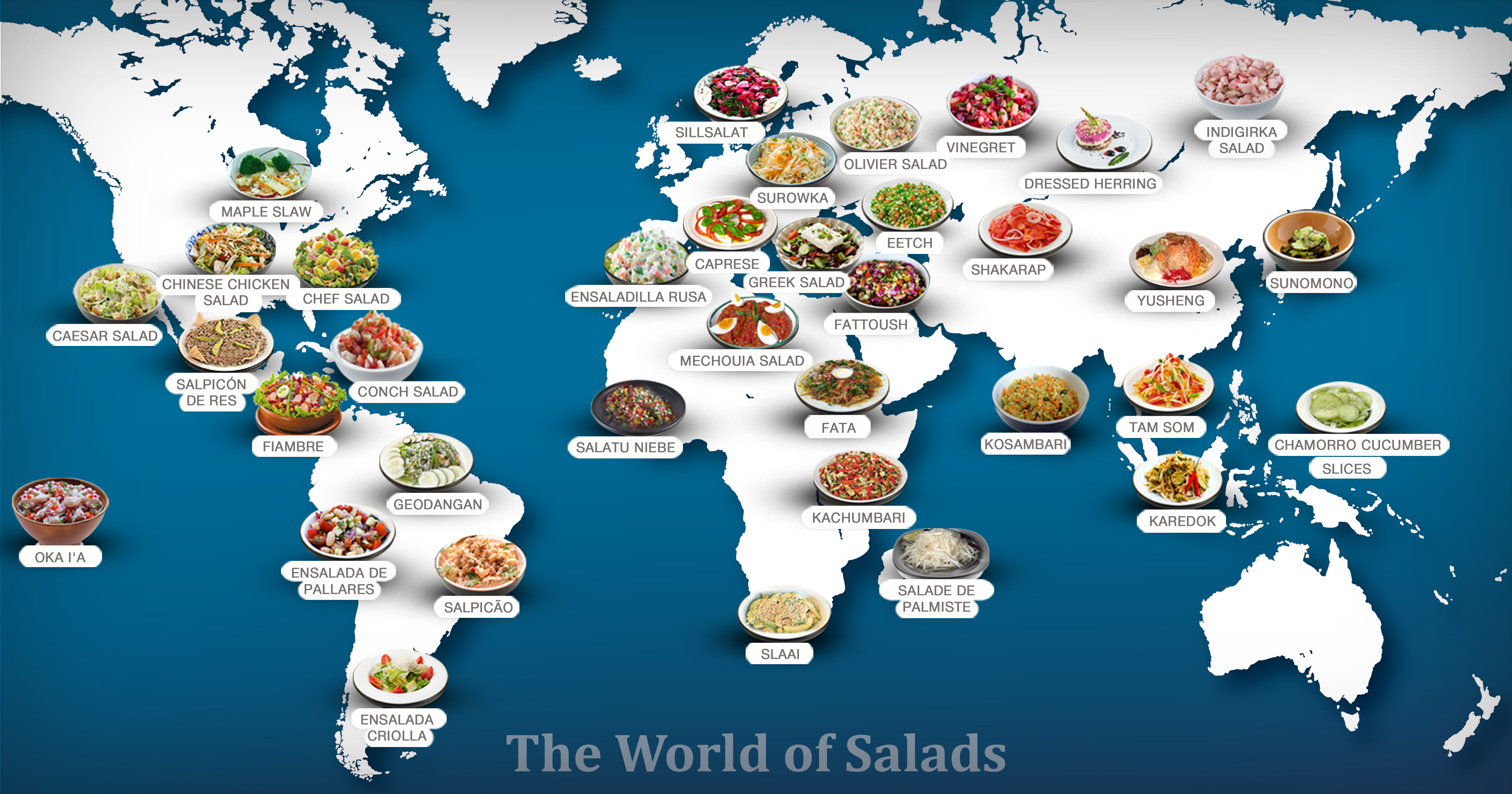 Salads of the World: Best Recipes & Restaurants | TasteAtlas