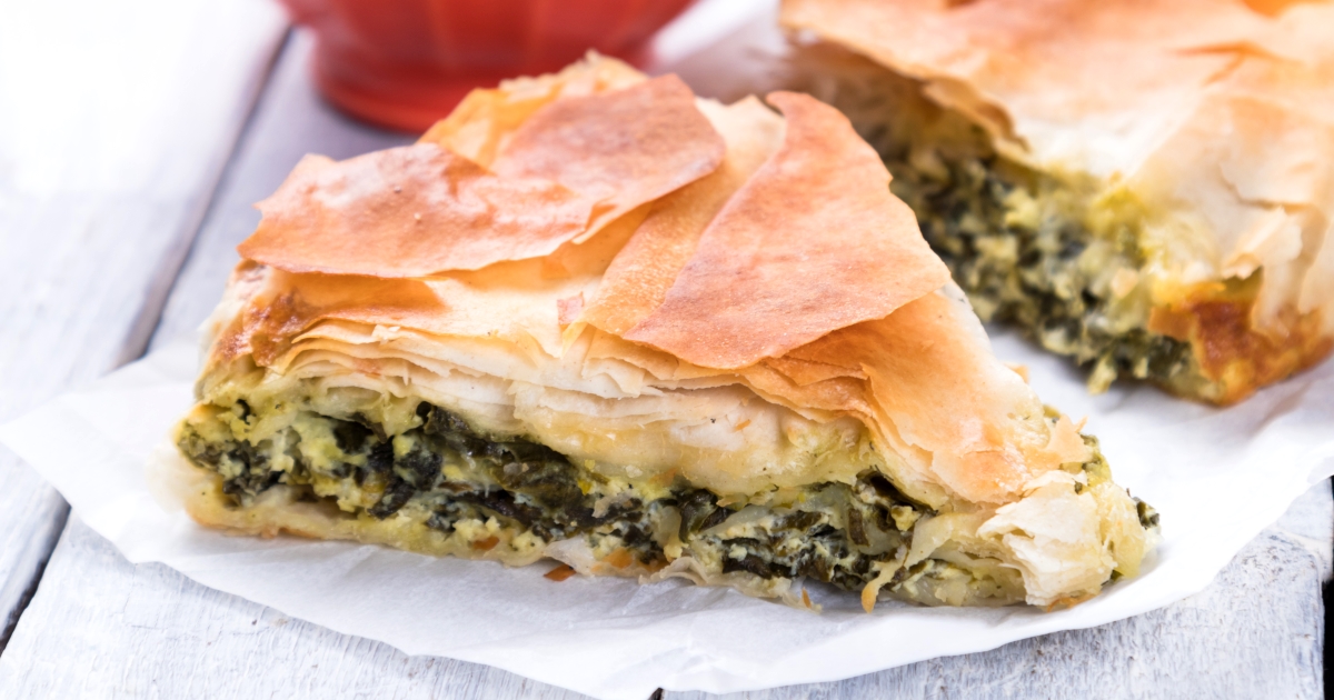 Spanakopita | Traditional Savory Pastry From Greece