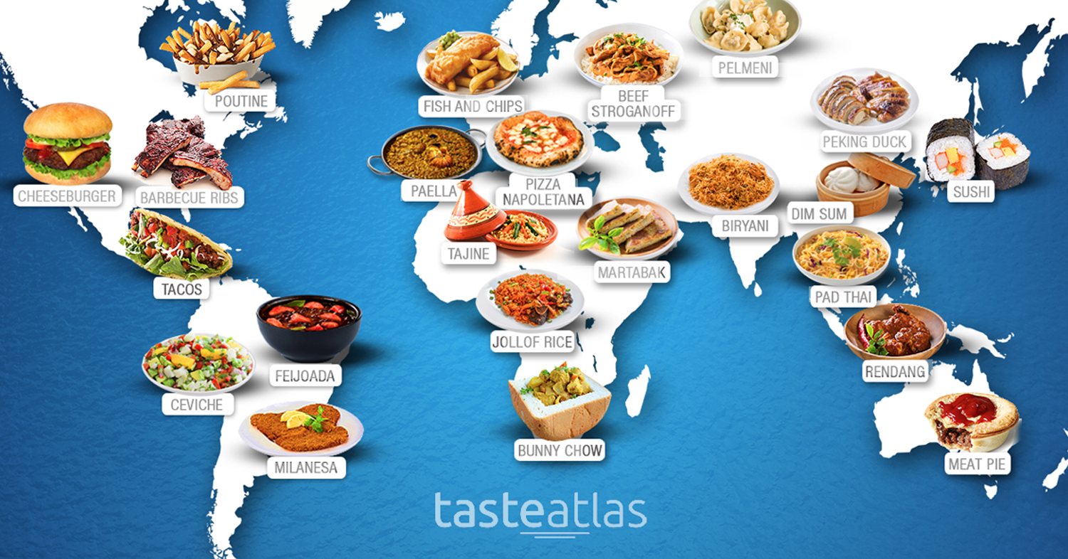 TasteAtlas: Travel Global, Eat Local